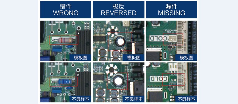 SMT錯件、漏件缺陷